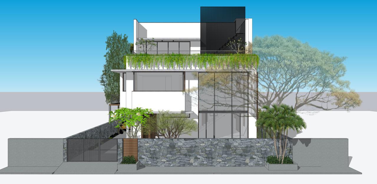 Residential Building at Nirant Park Society, Thaltej, Ahmedabad